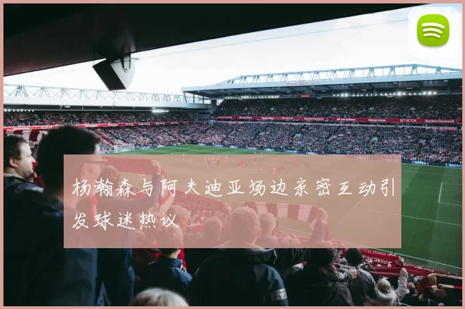 杨瀚森与阿夫迪亚场边亲密互动引发球迷热议